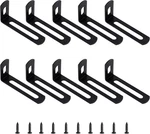 2"X1"X0.5"ADJUSTABLE Right Angle Brackets Metal Heavy 2X1, Black. Fixed Price $8.55.