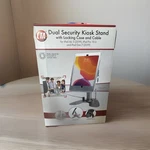 Cta Dual Security Kiosk Stand With Locking Case Cable PAD-ASK10 New Box. Fixed Price $29.99.