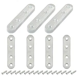 16 Pack 3 Inch Stainless Steel Flat Plate Straight Bracket Metal Brace B.... Fixed Price $15.67.