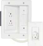 Sanus SA-IWP1-W1 Flat Screen Tv Power Kit. Fixed Price $76.94.