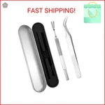 Quacc 2 Pcs Tick Removal Tool Kit For Dogs Cats Humans Stainless Steel. Fixed Price $12.51.