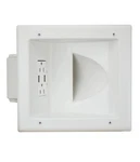 Data Comm Electronics 45-0231-WH Usb Recessed Media Outlet Box In-wall Cable .... Fixed Price $84.99.