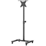 Mobile Floor Monitor Stand For 13-42 Inch Flat Screen Curved Tvs. Fixed Price $49.99.