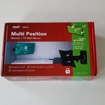 Tv Monitor Wall Mount, Vesa 75X75/100X100, 32" Max, Black, 10KG. Fixed Price $17.99.