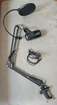 Jlab Talk Usb Microphone And Desk Mount Arm With Pop Filter Bundle. Fixed Price $34.00.