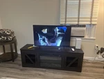 Ameriwood Home 8868800COM Fireplace Stand For Up To 65" - Espresso. Fixed Price $200.00.