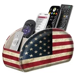 Fintie Control Holder, 5 Compartments Vegan Leather Tv Remoter Us Flag. Fixed Price $19.94.
