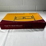 New Videosecu Slim Flat Wall Mount For Panel Tvs And Monitors MF601B Nib. Fixed Price $19.99.