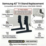 Tv Stand Samsung BN63-21122B UN43DU7200DXZA UN43DU7200BXZA UN43DU7200FXZA New. Fixed Price $39.90.