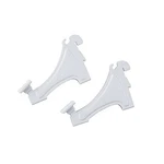 Closetmaid Shelftrack 2-PACK Shoe Brackets For Wire Shelving, Co. Fixed Price $14.39.