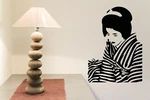Vinyl Decal Wall Sticker Japanese Girl Love And Beauty Geisha (N003). Fixed Price $21.99.