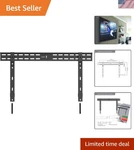Ultra Slim Fixed Tv Wall Mount For 37-70 Inch Screens Low Profile Design. Fixed Price $55.00.