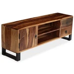 Tv Stand Unit Sideboard Console Media Cabinet Solid Acacia Wood Vidaxl. Fixed Price $240.99.