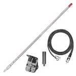 Firestik FG4648-W No-ground Plane Citizen Band Antenna Kit W/ Steel 3-WAY Mount. Fixed Price $114.00.