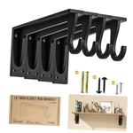 Closet Rod Brackets Heavy Duty Support 400 Lbs Inch 10IN-4PC-BLACK. Fixed Price $68.56.