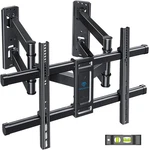Perlesmith Corner Tv Wall Mount Full Motion, Bracket Premium Black. Fixed Price $144.91.