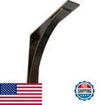 Ekena Millwork 3W X 18D 18H Morris Steel Bracket Antiqued Pale Gold. Fixed Price $94.81.