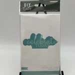 Celebrate Today Dies - Crafts Cards Scrapbooking Kaisercraft Rare New Happy. Fixed Price $10.98.