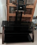 3-IN-1 Glass & Wood Tv Stand With Mount Z-line Designs Boulevard Local Pickup. Fixed Price $125.00.