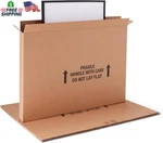 Amazon Basics Moving Box For 50-INCH Tv, Picture And Mirror, Heavy Duty Shipp. Fixed Price $43.64.