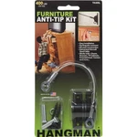 Hangman TK400L Black Furniture Anti-tip Kit With Lbs. Capacity. Fixed Price $9.95.