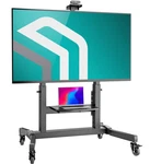 Mobile Tv Stand Inch 286 Lb Height Adjustable Portable Black TS1991-B 50-100. Fixed Price $439.99.