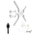 Kanto M300W Tv Mount + Outlet Power Kit Hdmi Cable. Fixed Price $255.98.