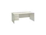 Hon H38294L.B9.Q 38000 Series Single Pedestal Desk, Left, 72" X 36" 30", Silve. Fixed Price $1580.99.