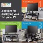 Modern Design 3-IN-1 Swivel Stand Wall Tabletop Mount For Up 70" New. Fixed Price $230.40.