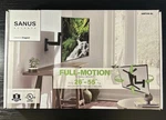 Sanus Full Motion Wall Mount AMF319-B1 Fits 26 55 Tvs. Fixed Price $29.99.