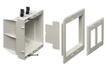 Arlington DVFR2W-1 Recessed Electrical Outlet Mounting Box With Gang, White. Fixed Price $43.69.