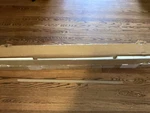 Samsung VG-SCFA75TK 75" Inch The Frame Bezel Teak 1 Short Side Only With Logo. Fixed Price $50.00.