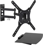 Full Motion Mount With Shelf For 55" Tvs - Easy Single Stud Installation. Fixed Price $94.99.