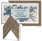 Deco Tv Frames 32" Customizable For Samsung 2021-24 Distressed Barnwood. Fixed Price $99.95.