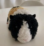 Aurora Guinea Pig Plush Genny Black, White & Tan Pre Owned Stuffed Animal 6. Fixed Price $6.00.