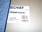 Chief CSSMP15X10 Component Storage Panel Sliding *new*. Fixed Price $30.00.