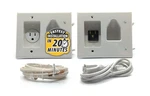 Datacomm Electronics Recessed Pro-power Kit With Straight Blade Inl... Fast Ship. Fixed Price $75.81.