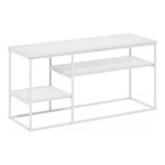 Furinno Moretti Modern Lifestyle Tv Stand For Up To 50 Inch Solid White/white. Fixed Price $148.28.