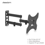 Leadzm Full Motion Tv Wall Mount Swivel Tilt 26 27 32 36 37 39 40 42 50 55 Inch. Fixed Price $17.39.