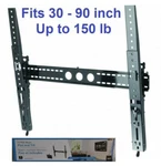 Avf Tv Mount Flat And Tile For 30" - 90" Inch Up To 150 Lb Avoid Screen Glare. Fixed Price $59.98.
