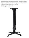 Vivo Universal Extended Ceiling Projector Mount Height Adjustable (black). Fixed Price $29.99.