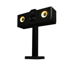 Induction Dynamics ST1-BG Black Gloss Stand For Bookshelf Center Speakers. Fixed Price $963.00.