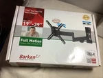 Tv Wall Mount 19"-39" Barkan Model 2400 Full Motion Range New Holds To 55 Lbs. Fixed Price $34.99.