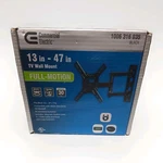 Commercial Electric XD2483-S 13 In. To 47 Full Motion Wall Mount For Tvs. Fixed Price $24.99.