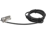 Startech.com LTLOCK4D Laptop Cable - With Swivel Hinge 2M / 6.5' Steel. Fixed Price $78.70.