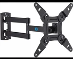 Pipishell Full Motion Wall Mount PISF1 Black Fits Most 13-42" Tvs & Monitors. Fixed Price $15.99.