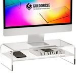 Acrylic Monitor Stand Riser Clear Computer (big) 1 Pack -. Fixed Price $36.68.