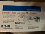 Eaton Tripp Lite Series Single-extension Monitor Mount For Slat Wall System New. Fixed Price $55.00.