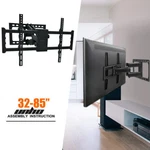 Fully Adjustable Tv Wall Mount Bracket Firm Holder Double Arm Fr Large 42-85". Fixed Price $62.93.