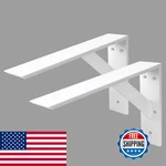 Walwe Countertop Support Bracket 14 Inch Heavy Duty Shelf 2 Pack 3/8. Fixed Price $96.53.
